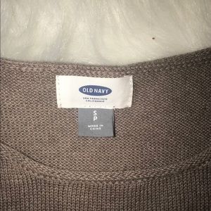 Taupe sweater size small